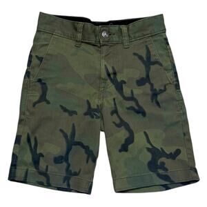 Volcom Boys Camouflage Denim Chino Shorts Size 23" or 8/10